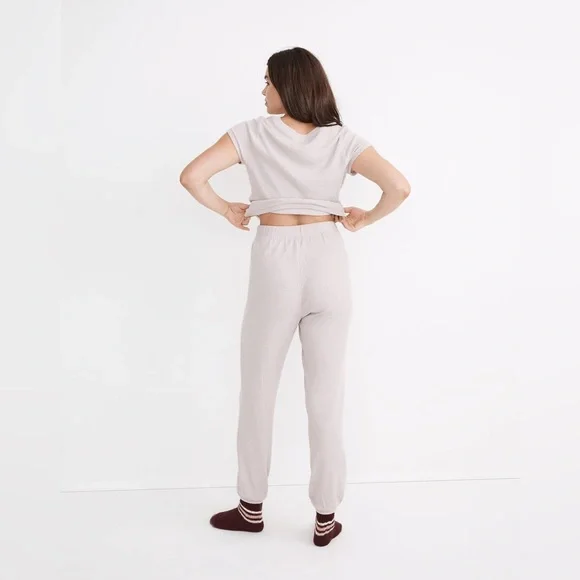 Madewell Waffle Knit Jogger Pajama Pants - Picture 4 of 10